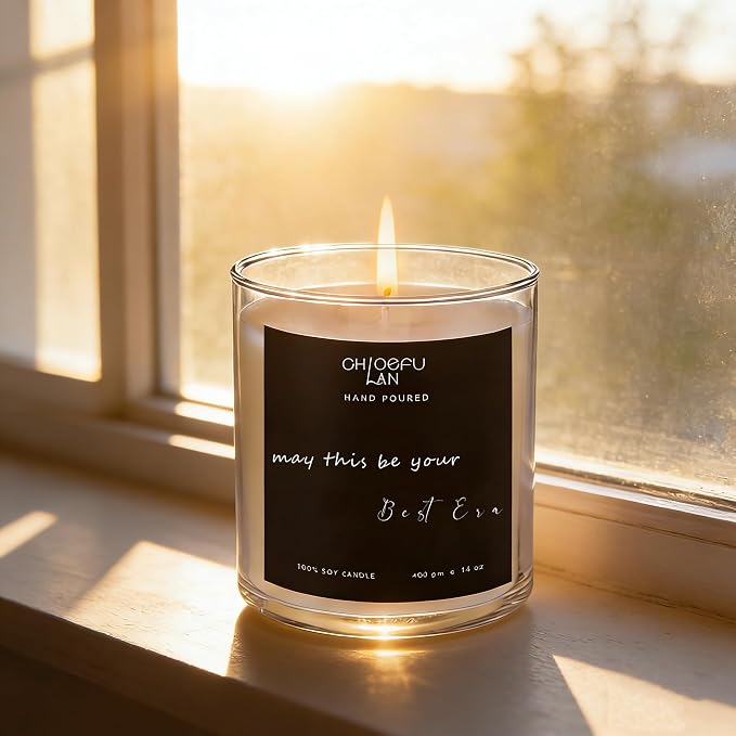 ScentedCandles Inspirational Motivational Candles, May This Be Your Era, Gardenia Candle for Home Decor, alternate product