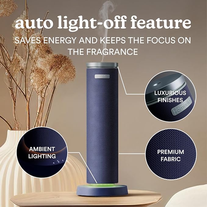 SereneScent Fabric Rechargeable Waterless Diffuser, Use with SereneScent Oil 120ml (Sold Separately) Cordless, alternate