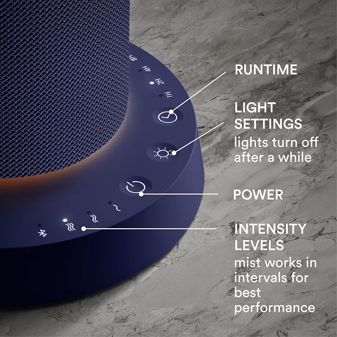 SereneScent Fabric Rechargeable Waterless Diffuser, Use with SereneScent Oil 120ml (Sold Separately) Cordless, alternate