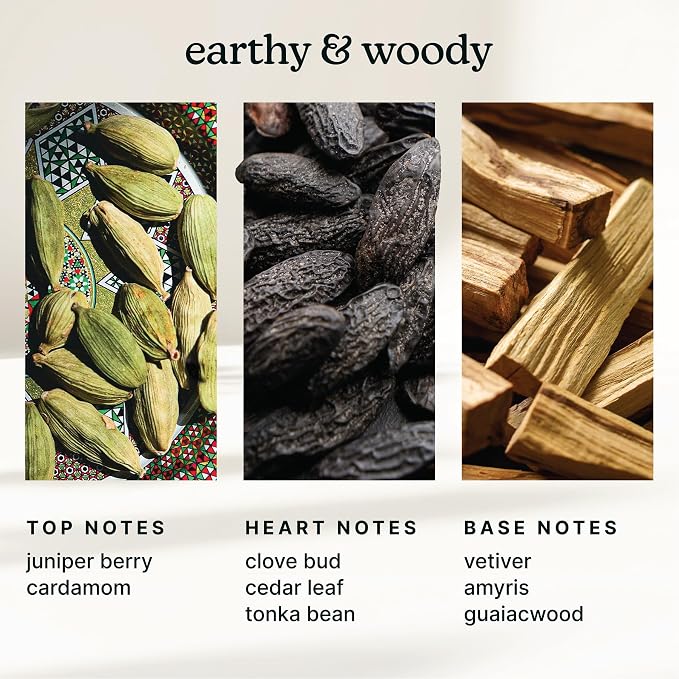 SereneScent Waterless Diffuser Oil Refill — Velvet Wood & Oud (15ml). Compatible with Compact SereneScent Diffusers.