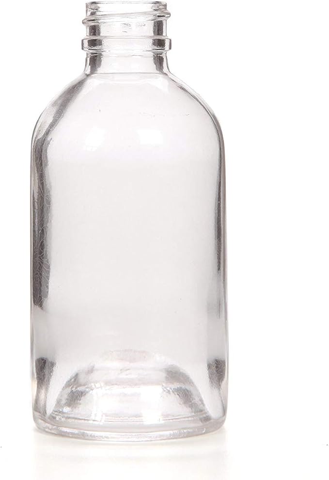 Set of 12 Diffuser Boston Round Style Glass Diffuser Bottles 85 Milliliter Large., alternate product view 2