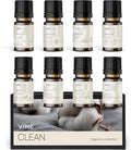[Set of 8] Clean Scents for Candle Making, Made in USA Candle Fragrance Oil, Soap Making Essential Oils, Diffuser Oil Scents
