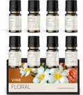 [Set of 8] Floral Scents for Candle Making, Made in USA Candle Fragrance Oil, Soap Making Essential Oils, Diffuser Oil