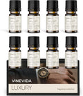 [Set of 8] Luxury Scents for Candle Making, Made in USA Candle Fragrance Oil, Soap Making Essential Oils, Diffuser Oil