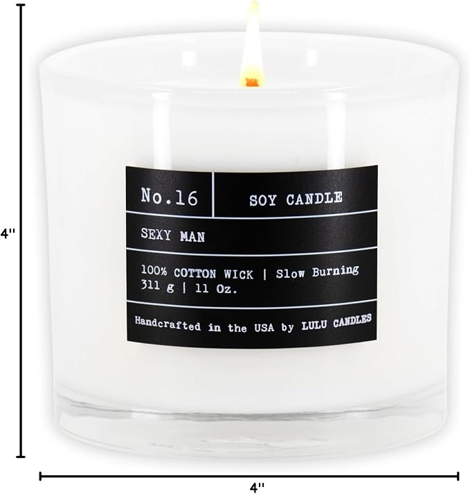 | Sexy Man| Luxury Scented Soy Jar Candle | Hand Poured in The USA | Highly Scented Long Lasting (11 Oz.) 11 Oz, alternate