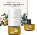 SF101 Pro Waterless Essential Oil Diffuser, Aromatherapy Diffuser for Home, Plug in Air Freshener, 120-Day Natural Aroma