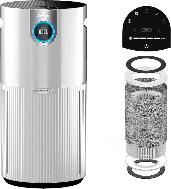 SHARK UA205 Nanoseal HEPA Air Purifier MAX with Clean Sense, Covers 1350 Sq Ft, XL Room, Captures Dust & Allergens, product
