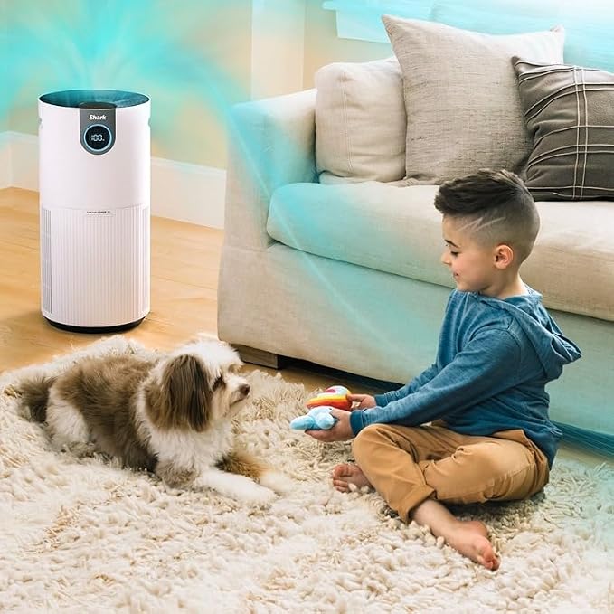 SHARK UA205 Nanoseal HEPA Air Purifier MAX with Clean Sense, Covers 1350 Sq Ft, XL Room, Captures Dust & Allergens, alternate