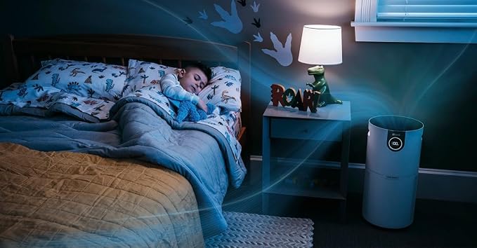 SHARK UA205 Nanoseal HEPA Air Purifier MAX with Clean Sense, Covers 1350 Sq Ft, XL Room, Captures Dust & Allergens, alternate