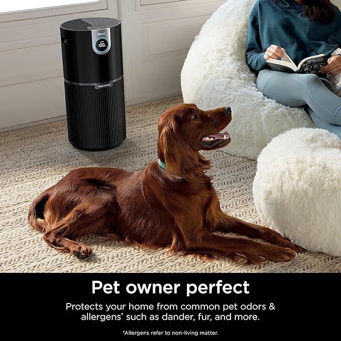 SHARK UA205 Nanoseal HEPA Air Purifier MAX with Clean Sense, Covers 1350 Sq Ft, XL Room, Captures Dust & Allergens, alternate