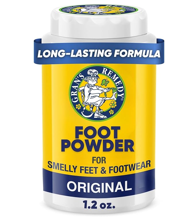 Shoe Deodorizer and Foot Powder for Smelly Feet - Effective Shoe Odor Eliminator in Travel Size, product image