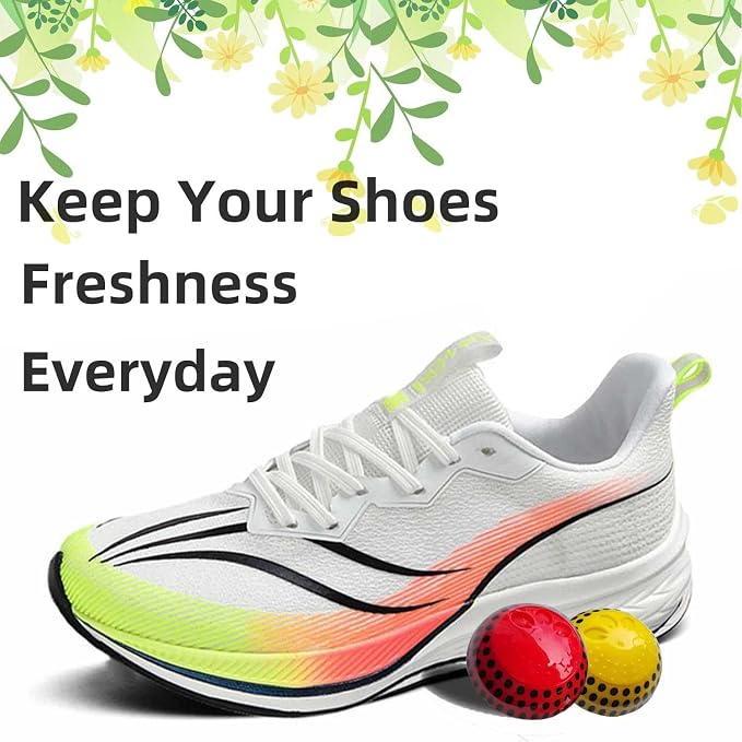 Shoe Deodorizer Balls for Sneaker, Fresh Cologne Scent, Essential Oil Sneaker Deodorizer Ball, Small Spaces Odor Eliminator