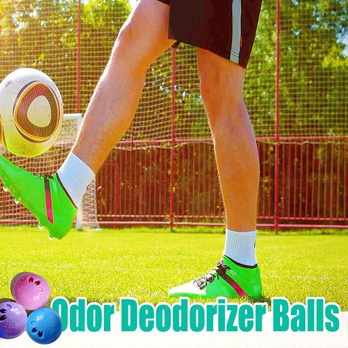 Shoe Deodorizer Balls for Sneaker, Fresh Linen Scent, Essential Oil Sneaker Deodorizer Ball, Small Spaces Odor Eliminator Air