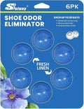 Shoe Deodorizer Balls Sneaker Deodorizers Balls Odor Eliminating for Shoes 6 Packs 0 Count, product image