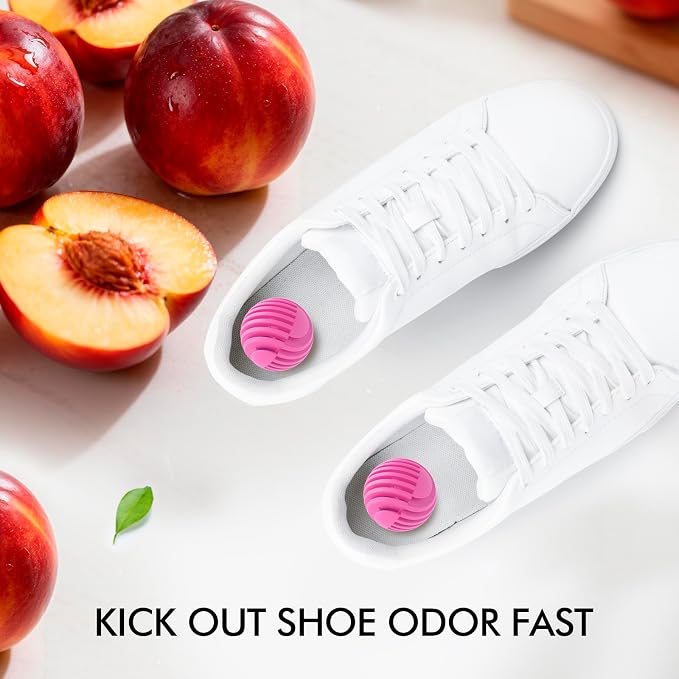 Shoe Deodorizer Balls, Sneaker Odor Eliminator, Long-Lasting Air Freshener for Cloest Car Lockers Drawer Gym Bags, alternate
