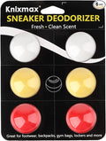 Shoe Deodorizer Balls Strong, Odor Eliminator for Sneaker Gym Bag Closet Locker, Work Boot Drawer Freshener, Unpleasant Smell