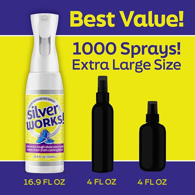 Shoe Deodorizer Spray For Smelly Shoes - Shoe Odor Elimination - Boot, Sneaker, Shoe Smell Eliminator, alternate product view