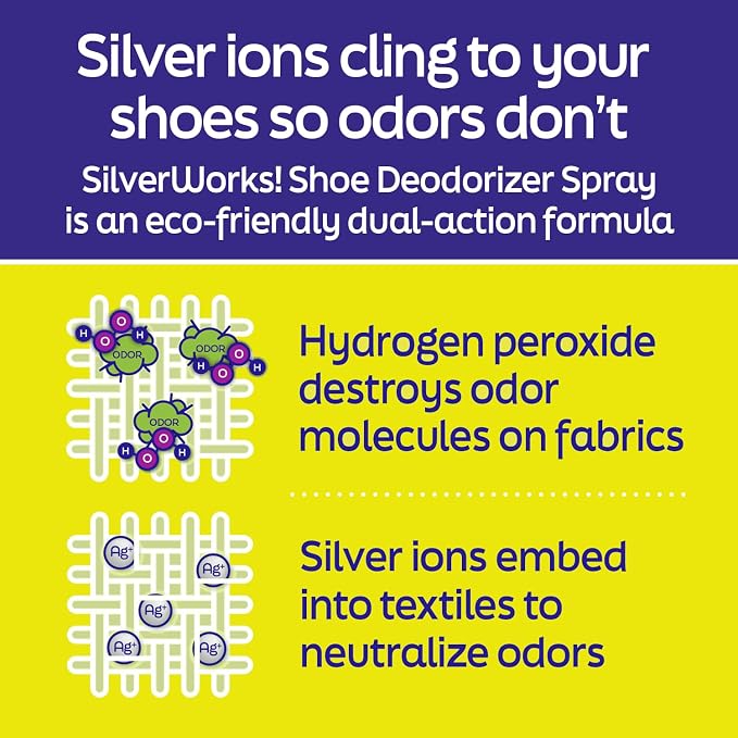 Shoe Deodorizer Spray For Smelly Shoes - Shoe Odor Elimination - Boot, Sneaker, Shoe Smell Eliminator, alternate product view