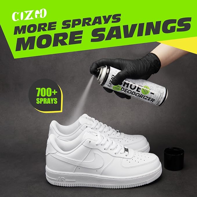 Shoe Deodorizer Spray, Shoe Refresher, Shoe Odor Smell Eliminator, 300ml (10oz) Long-Lasting Quick-Drying Formula Shoe Spray