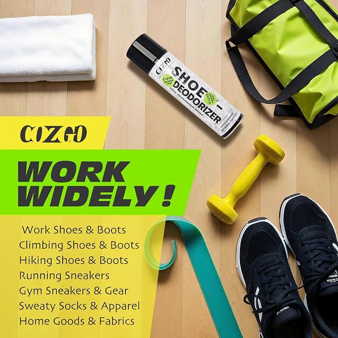 Shoe Deodorizer Spray, Shoe Refresher, Shoe Odor Smell Eliminator, 300ml (10oz) Long-Lasting Quick-Drying Formula Shoe Spray