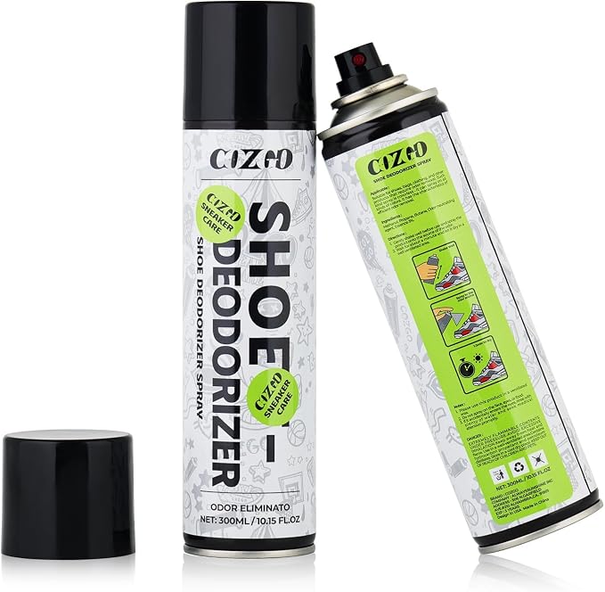 Shoe Deodorizer Spray, Shoe Refresher, Shoe Odor Smell Eliminator, 300ml (10oz) Long-Lasting Quick-Drying Formula Shoe Spray