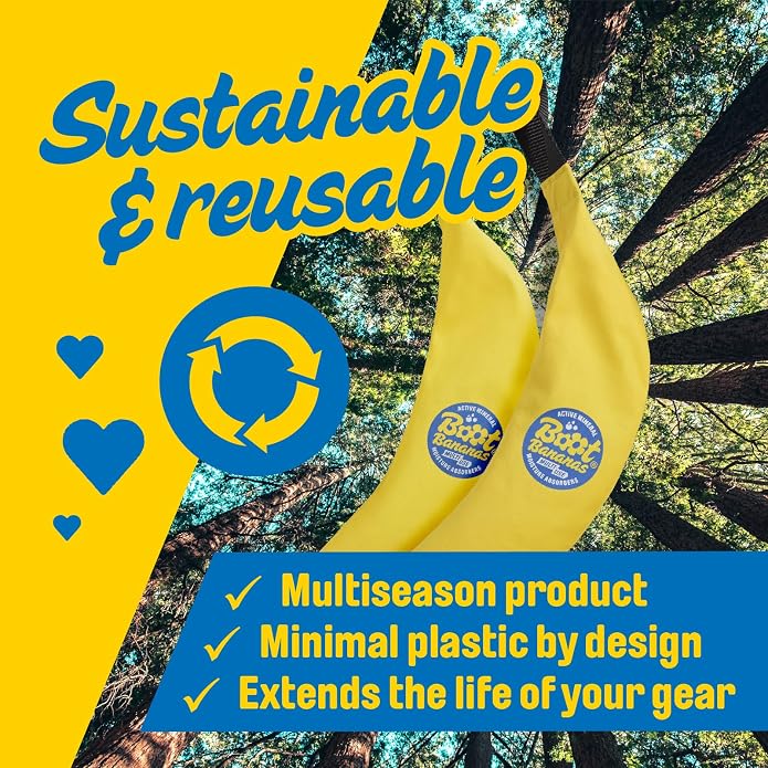 Shoe Moisture Absorber | Long-Lasting, Reusable Sports Shoe Drying Inserts Without Heat or Electricity | Eco-Conscious | Drys