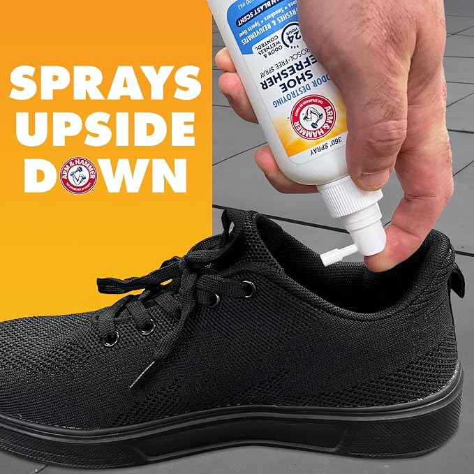 Shoe Refresher Spray, Odor Eliminator for Sneakers, 24 Odor & Wetness Control, alternate product view 5