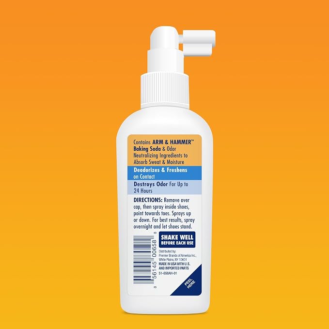 Shoe Refresher Spray, Odor Eliminator for Sneakers, 24 Odor & Wetness Control, alternate product view 9