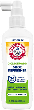 Shoe Refresher Spray, Odor Eliminator for Sneakers, 24 Odor & Wetness Control, Aerosol-Free Shoe Deodorizer Spray, product