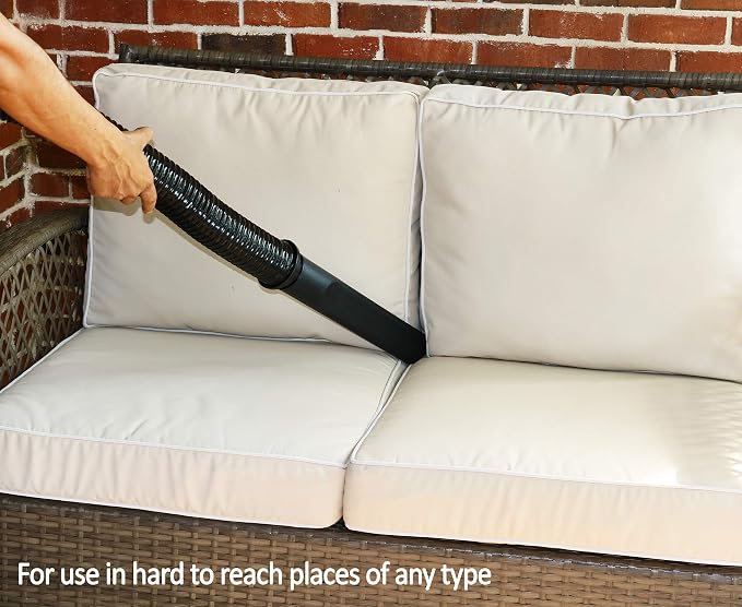 Accessories 2 1/2 inch Attachments (2.5 Wet Dry Vac Accessories - Extension Wands, Floor Brush, Dust Brush, Crevice