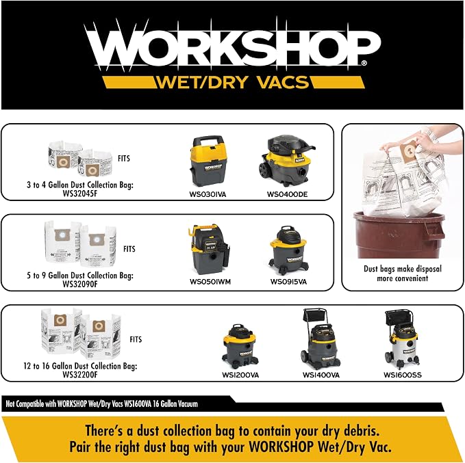 Shop Vacuum Accessories WS12502A Crevice Tool Attachment for Wet Dry Vacuum Cleaners, Fits 1-1/4-inch Extension, alternate