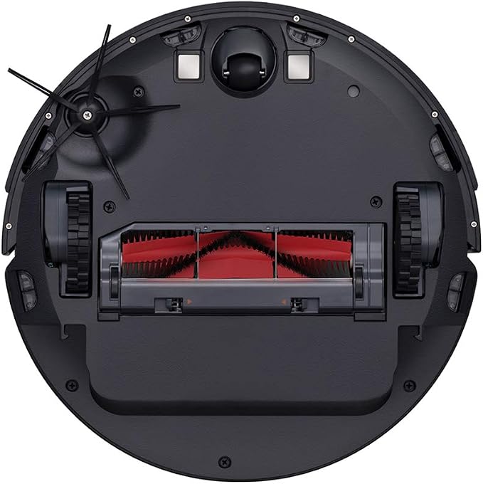 Side Brushes (2 Pieces) for Q5, Q7, Q7Max, Q8Max, Qrevo, E Series, S4, S5, S6, S7, S7MaxV, S8 Series Robot Vacuum, Black
