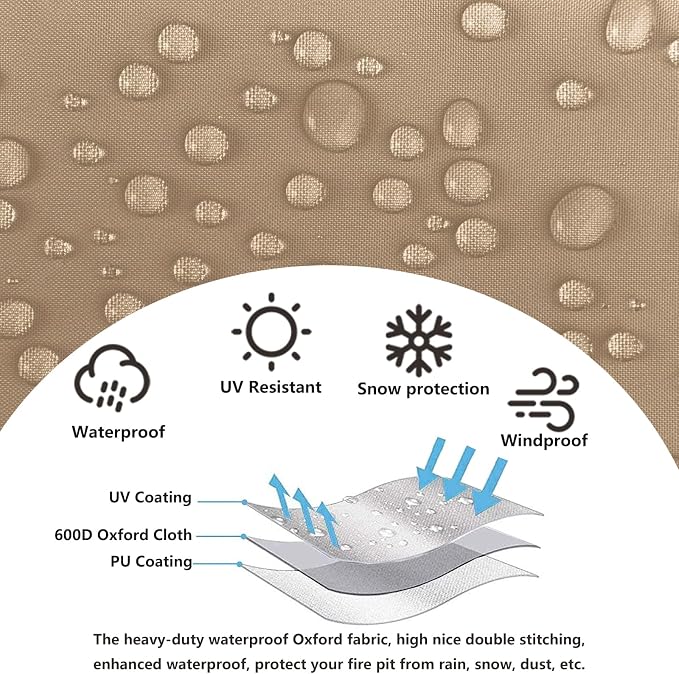 Side Draft Evaporative Cooler Cover,Heavy Duty 600D Rain and Snow Protection Swamp Cooler Cover,Equipped with 2 Bayonet
