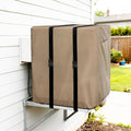 Side Draft Evaporative Cooler Cover,Heavy Duty 600D Rain and Snow Protection Swamp Cooler Cover,Equipped with 2 Bayonet