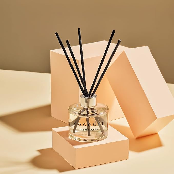 Signature Reed Diffuser Set/April Breeze / 6.7oz /2 Pack/Home Fragrance Diffuser, Oil Scent Diffuser for Bathroom Shelf