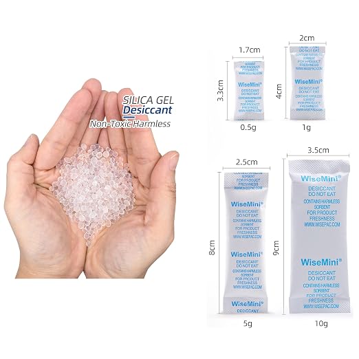 Silica Gel Packets, 0.5 Gram 22000 Silica Packets, Food Grade Dessicant, Dessicant Packs, Silica Gel for Food, alternate