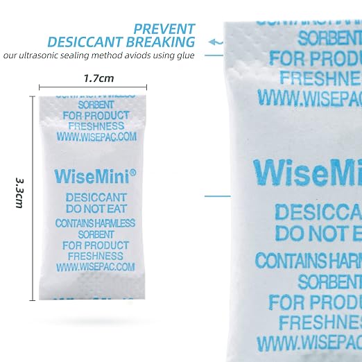 Silica Gel Packets, 0.5 Gram 600 Silica Packets, Food Grade Dessicant, Dessicant Packs, Silica Gel for Food, alternate