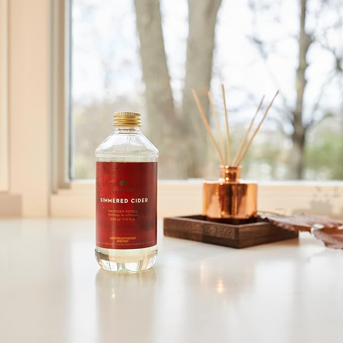 Simmered Cider Reed Diffuser Oil Refill – Home Fragrance Oil for Diffuser – Holiday Reed Diffuser Refill, alternate product