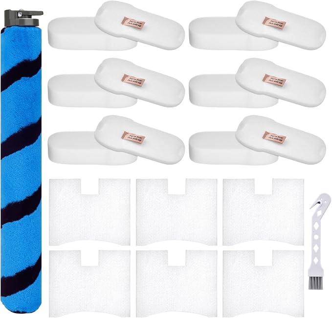 HZ2002 Roller Brush Filter Replacement for Shark Vertex Duo Clean PowerFins Corded Stick HZ2000 HZ2002