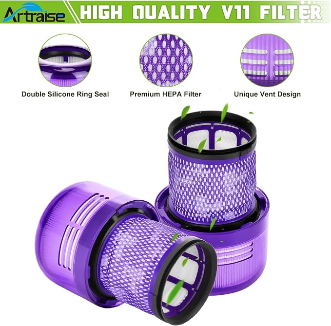 Vacuum Filter Replacement Parts Compatible with V15 V15s Detect, alternate product view 4