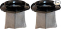 SimpliStik Vacuum Cleaner Filter, Replacement, Style F113, AD40113, 1 Count (Pack of 2), Gray, product image