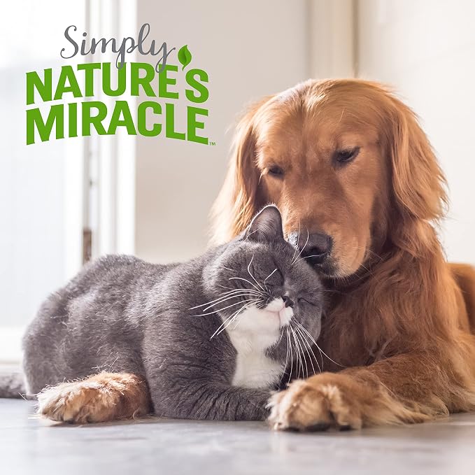 Simply Pet Stain and Odor Remover, 128 Ounce, Made with 86% Plant-Derived Surfactants, Multicolor, alternate product view 7