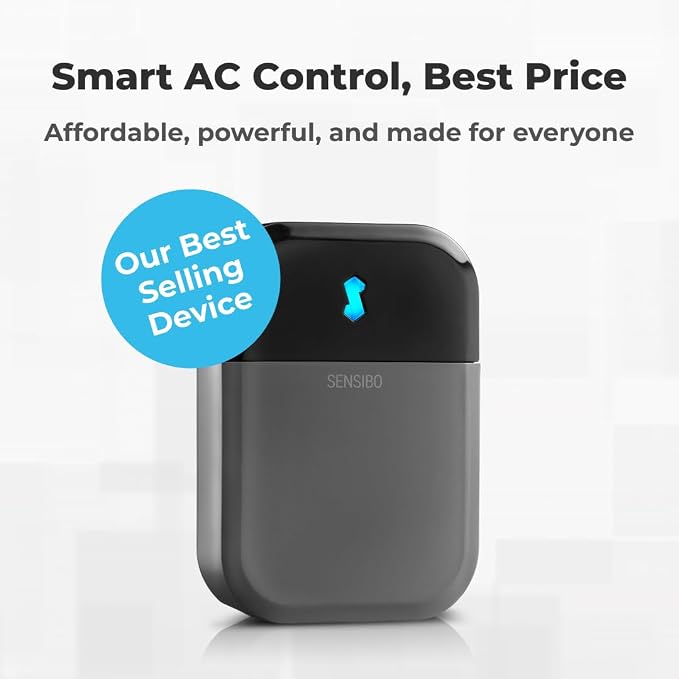 Sky, Smart Wireless Air Conditioner Controller. Quick & Easy DIY Installation. Maintains Comfort with Energy Efficient.
