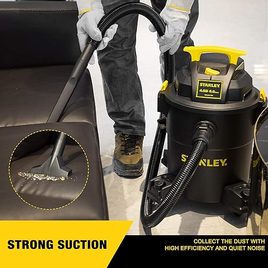 SL18116P Wet/Dry Vacuum, 6 Gallon, 4 Horsepower Black, alternate product view 6