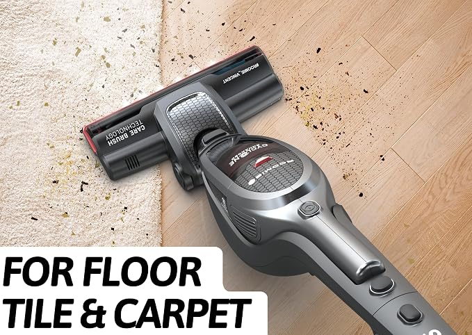 SlimVac Cordless Vacuum Cleaner for Home – 2200mAh Battery, High Suction Power, Lightweight 2-in-1 Handheld with Bagless