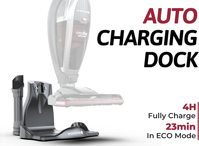 SlimVac Cordless Vacuum Cleaner for Home – 2200mAh Battery, High Suction Power, Lightweight 2-in-1 Handheld with Bagless