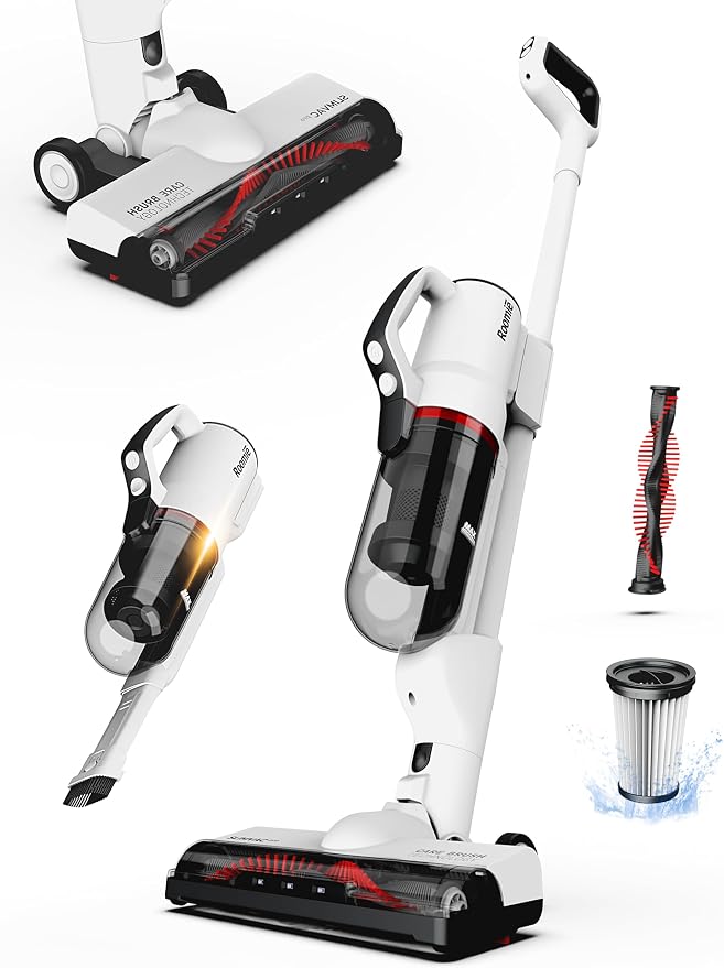 SlimVac Pro Cordless Vacuum Cleaner for Home - 2200mAh Battery, High Suction Power, Lightweight, product image