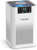Small Air Purifier for Home, HEPA Air Purifiers for Pet Hair, Odors, Quiet Air Cleaner with Aromatherapy for Bedroom &