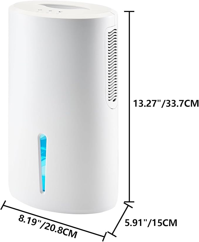 Small Dehumidifier for Bedroom up to 1000 Sq.Ft, 68 OZ Water Tank Dehumidifier for Home with Auto Shut-Off, alternate product