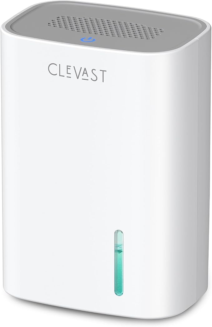 Small Dehumidifier for Home, 30oz Compact Mini Dehumidifier with Auto Shut-Off, product image